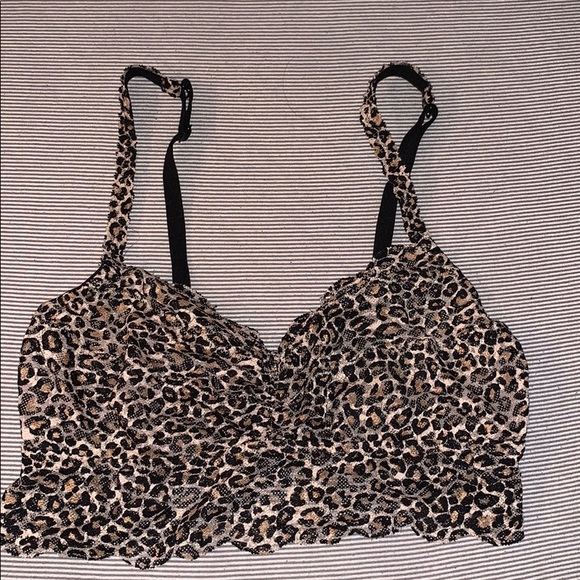 cheetah bralette